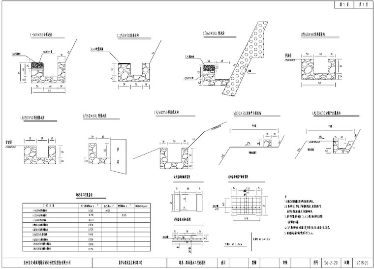 互通公路工程施工图纸（含招标文件）-6、给排水