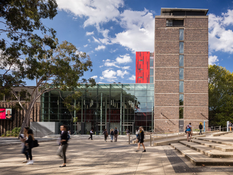 非关键性工程资料下载-澳大利亚麦考瑞大学科学与工程学院大楼改造