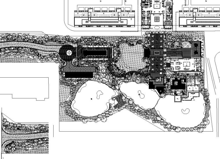 公园植物设计CAD资料下载-[浙江]杭州新绿园植物CAD施工图设计