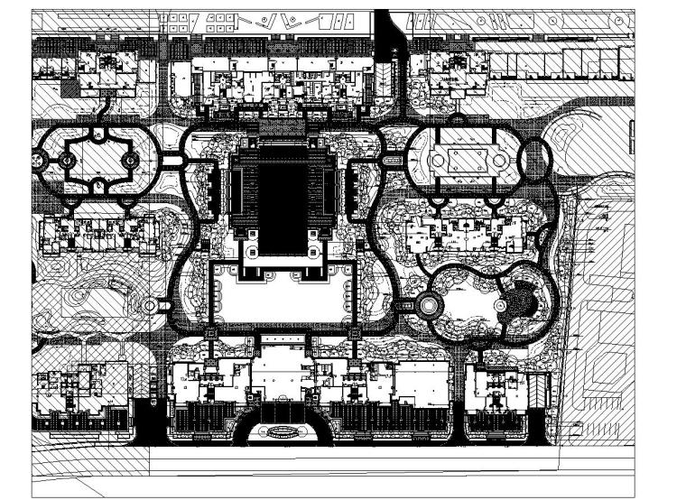 采摘园CAD施工图资料下载-[浙江]绿城杭州玉园住宅植物CAD施工图