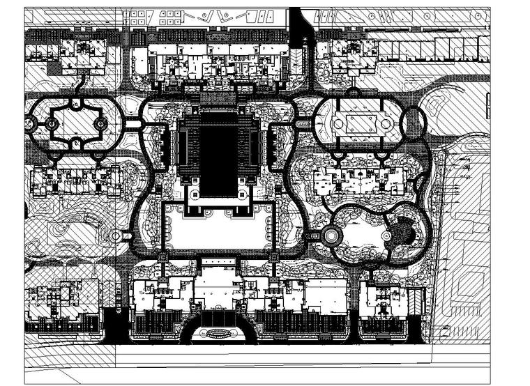 采摘园CAD施工图资料下载-[浙江]绿城杭州玉园住宅植物CAD施工图