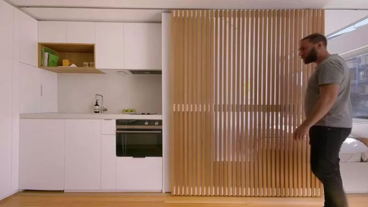 130平米简欧设计资料下载-悉尼一间设计巧妙且舒适的24平米小公寓