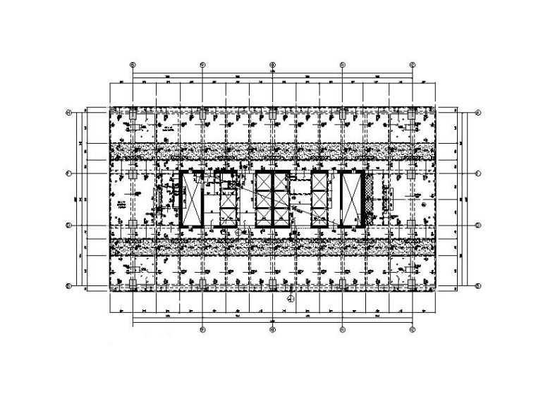 餐饮广场装修施工图资料下载-商业广场超高层办公楼+商业+餐饮结构施工图