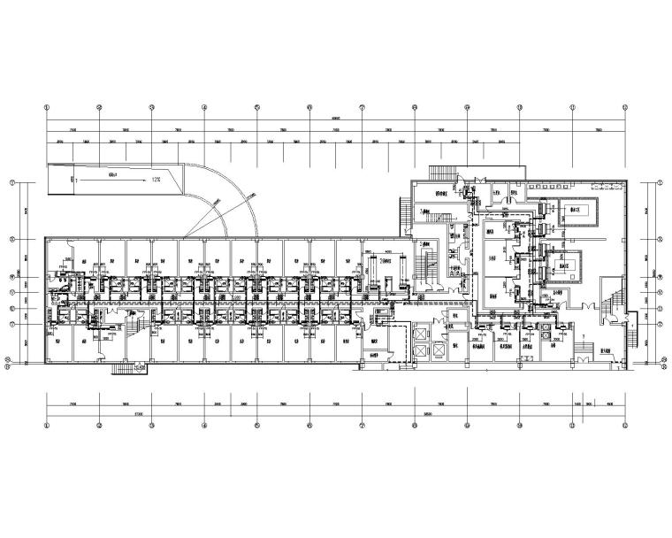 酒店大型会议室设计资料下载-江苏九层酒店地源热泵空调系统设计施工图
