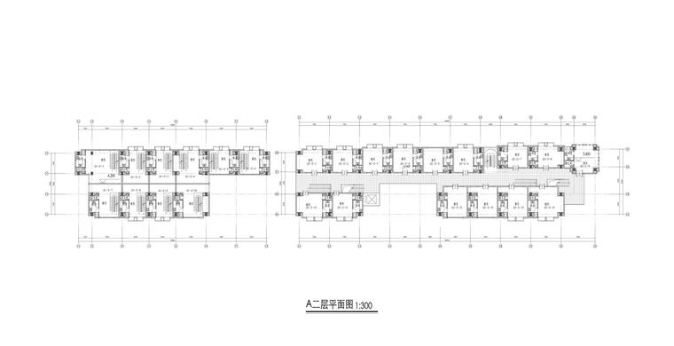 [上海]欧陆风格住宅建筑方案文本-二层平面图