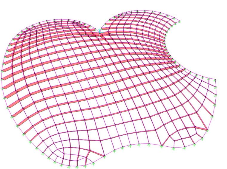 网壳结构找形分析浅谈及案例欣赏_39