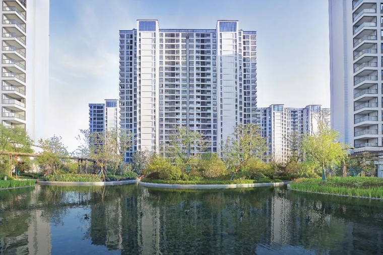 宁波世茂姚江湾住宅景观