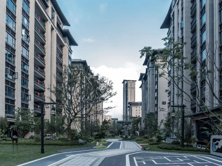 福州永安建发玺院大区示范区景观