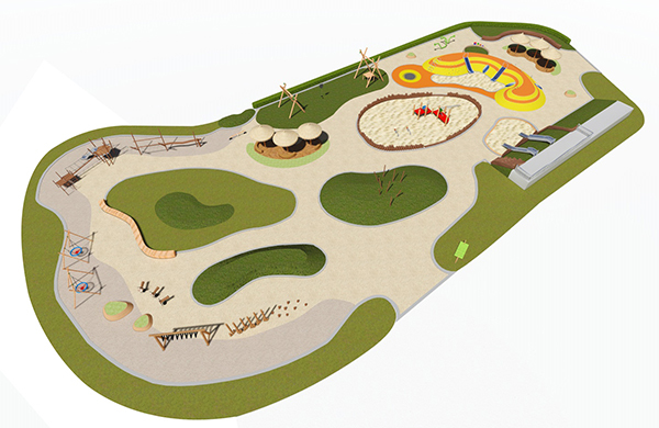儿童乐园主题设计su资料下载-桂林平西山泉儿童乐园