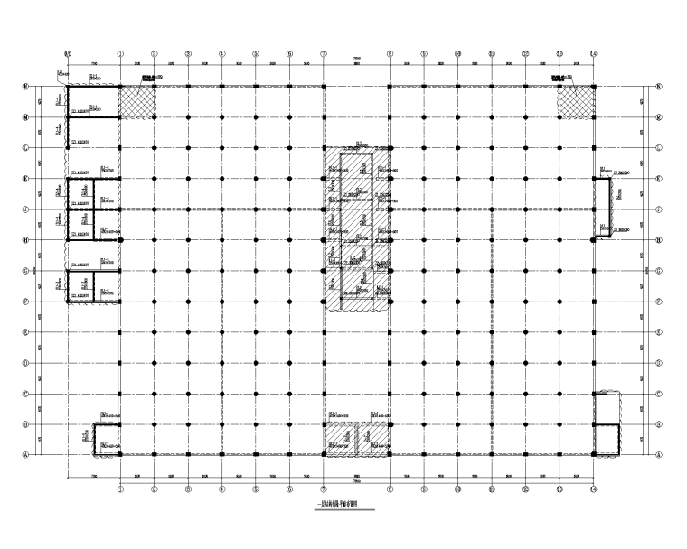 厂房加固施工图资料下载-钢混板柱结构加固及拆除结构施工图2017