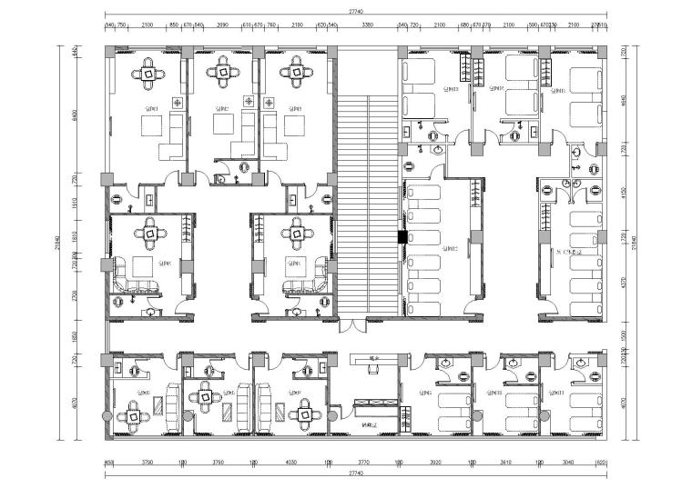 建筑图纸四川资料下载-[四川]巴中白云台茶楼装饰施工图+效果图