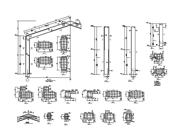 粮食储备仓库及粮食物流设施项目结构图纸