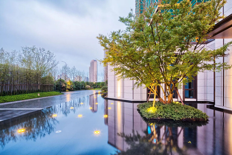 宁波世茂姚江湾住宅景观