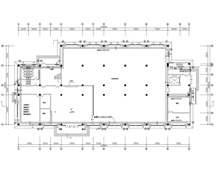 施工实训动画资料下载-职业教育实训基地五层实训技术馆采暖施工图