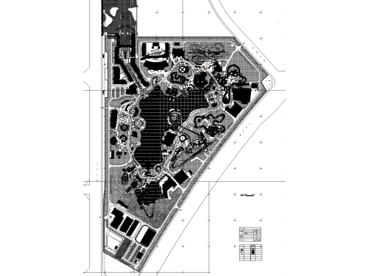 合肥小区施工图资料下载-合肥万达乐园项目CAD施工图+概念深化方案
