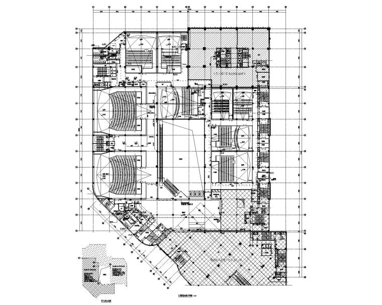 小卖部建筑施工图资料下载-长春中央商务区摩天活力城影院给排水施工图