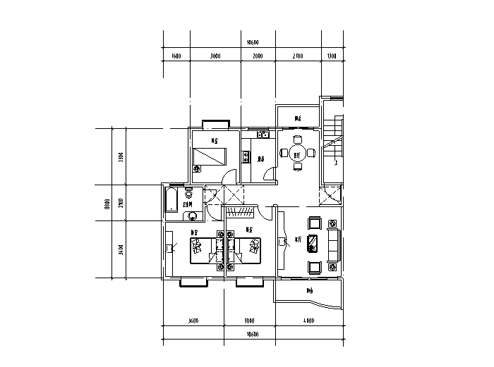 41种独户户型设计图（CAD）-独户户型设计图2