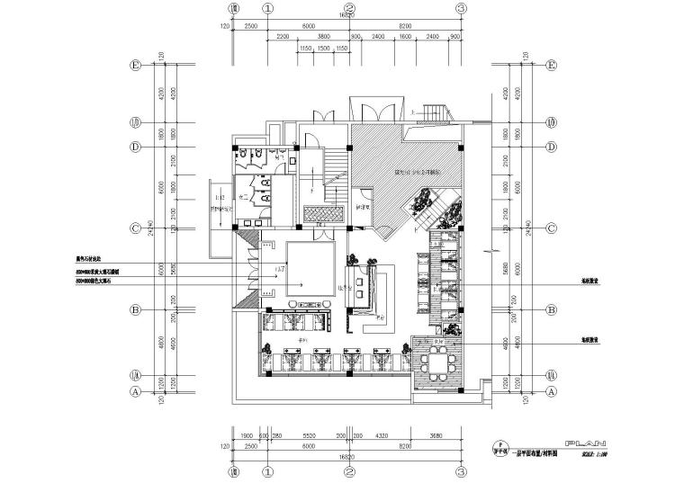 大型茶楼施工图资料下载-[江苏]国泰四季花园茶楼装饰施工图+效果图