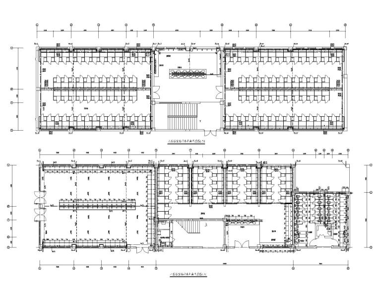 学校食堂浴室给排水消防设计施工图-浴室给排水大样图