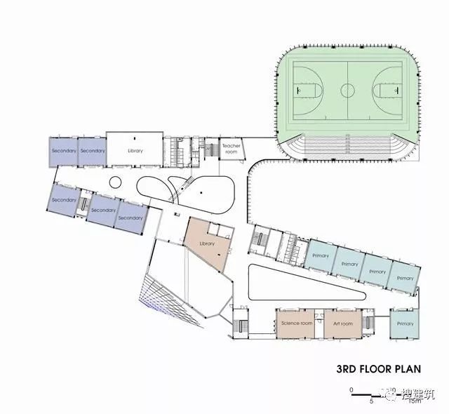 幼儿园+中小学的学校设计_18