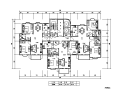 昆山长江花圆高层住宅户型设计图（CAD）