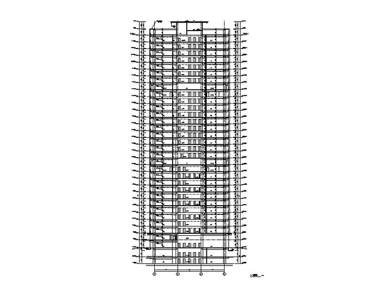 核心筒商業辦公樓全套施工圖2015-混凝土結構施工圖-築龍結構設計論壇