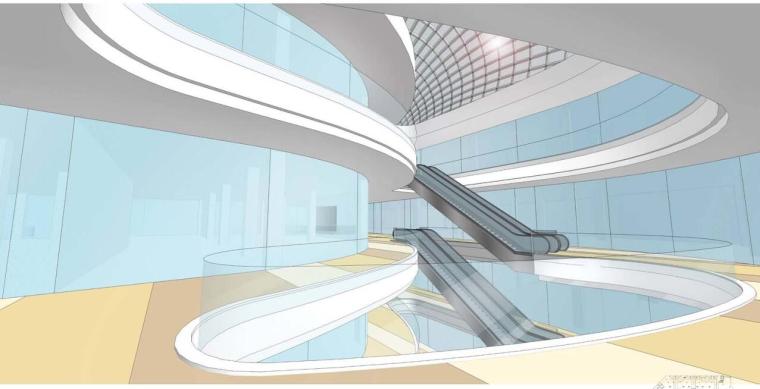 建筑优化文本资料下载-[四川]现代流线企业办公楼建筑方案文本