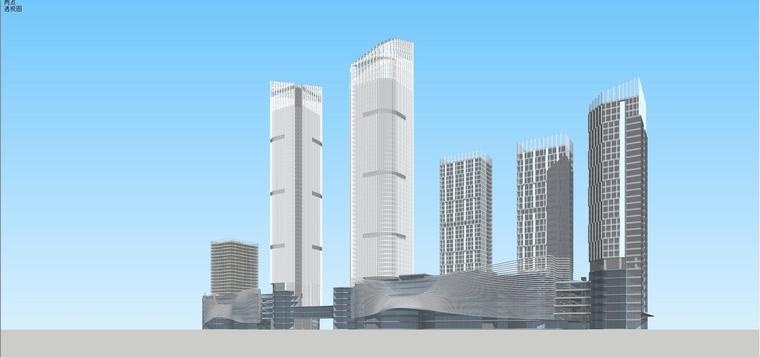 [重庆]中迪广场建筑模型设计-重庆中迪广场建筑模型设计 (9)