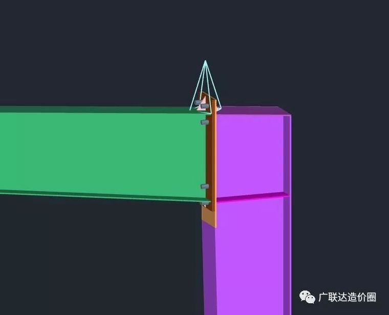 钢结构节点与油漆快速算量的两种技巧_10