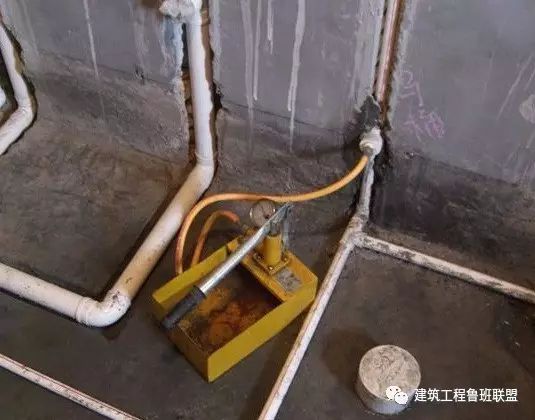 工程竣工验收预验收资料下载-建筑管道工程竣工验收前应进行的五大试验