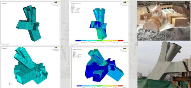 中原杯BIM大赛钢结构案例应用（83页）-有限元软件分析