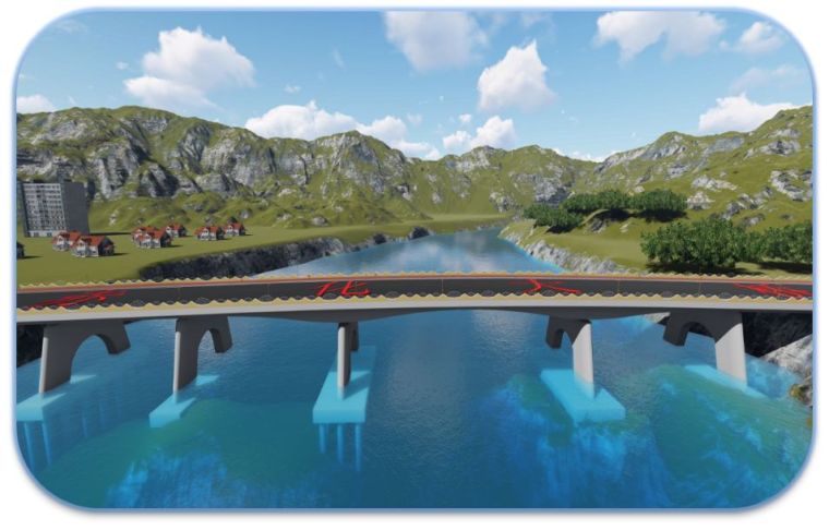 桥梁挂篮三维模型资料下载-BIM技术在广元赤化大桥项目施工中的应用