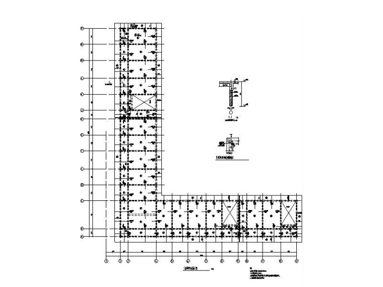 仿古建筑商业街结构施工图(含模型计算书)-12-4三层板平法施工图