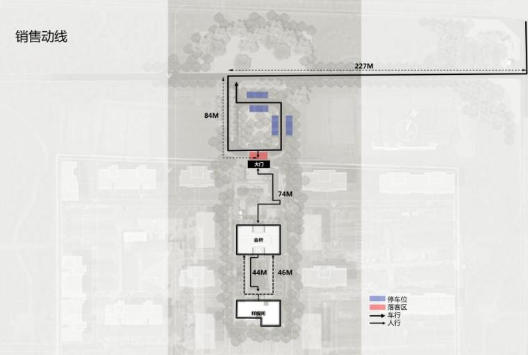 [湖北]武汉正荣府展示区景观设计方案-销售动线