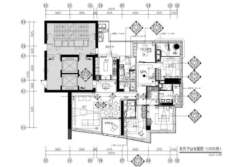 珠江住宅建筑资料下载-[广东]珠江新城乔鑫汇悦台4栋01样板间