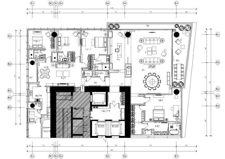 一层房施工图资料下载-[广东]-深圳湾1号T5-A户型施工图+官方摄影