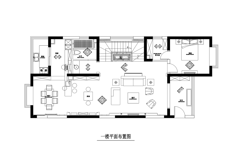 8平儿童房装修效果图资料下载-山西阳泉200平跃层公寓装修施工图+效果图