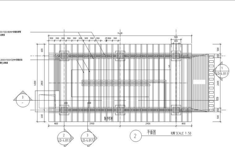 车库入口廊架做法资料下载-​景观细部施工图|车库入口廊架九详图