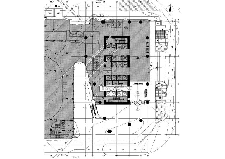 深圳地铁室内施工图资料下载-[广东]深圳地铁大厦皇冠假日酒店设计施工图