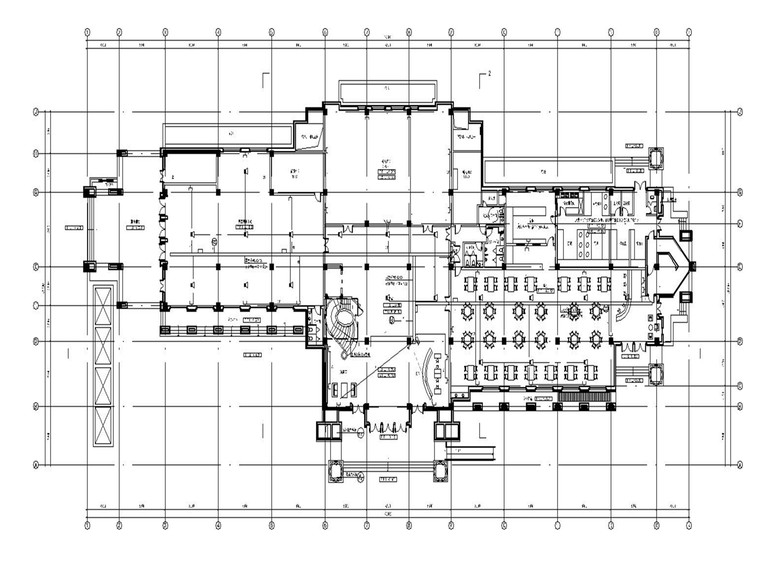 房建强电弱电施工方案资料下载-会所电气施工图_强电_弱电_消防