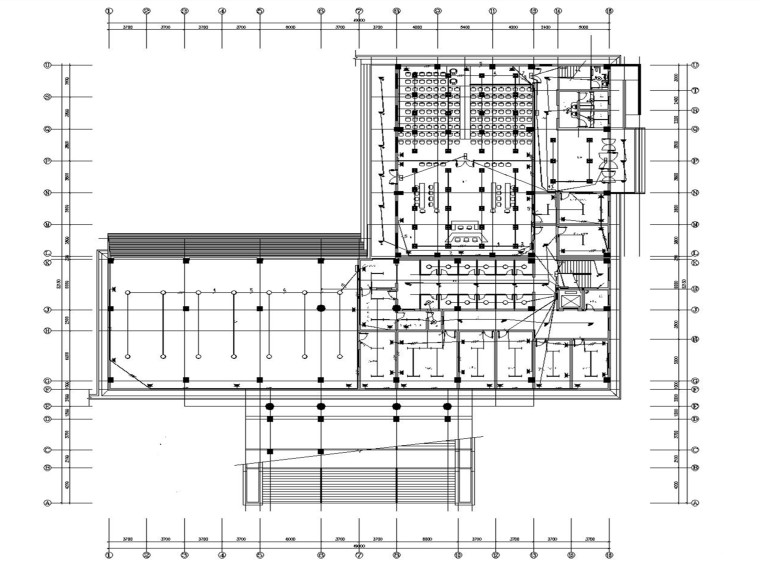 三层办公楼建施结施图资料下载-法院办公楼电气图