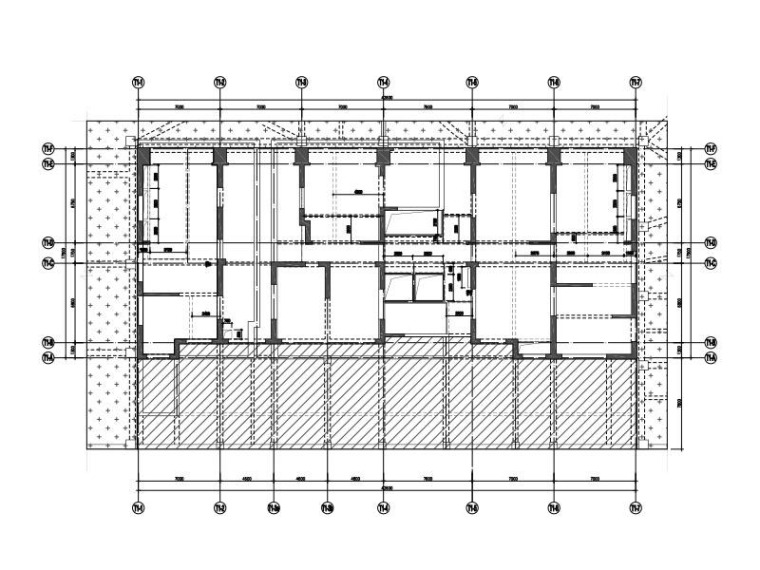 剪力墙商业施工资料下载-框支剪力墙高层办公商业楼结构施工图2016