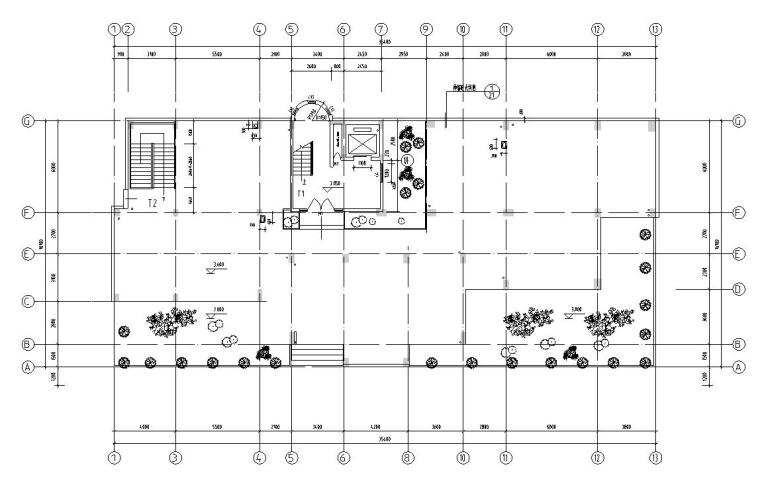 宿舍户型设计思考资料下载-多层宿舍楼户型设计图