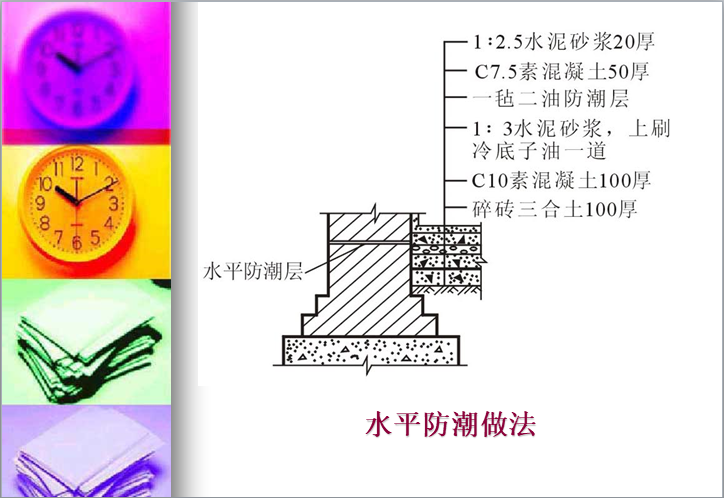 5水平防潮做法