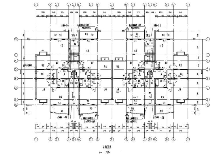 北方建筑住宅资料下载-北方住宅户型设计图