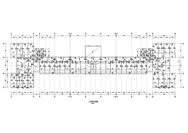 某二层办公楼建筑施工图资料下载-某四层砌体办公楼结构施工图纸