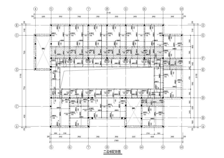 三层宿舍结构图纸资料下载-三层砌体结构食堂及宿舍楼结构施工图纸