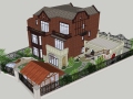 居住建筑SU模型设计（2）