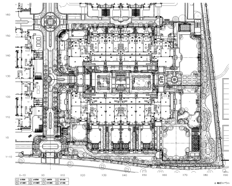 绿城植物施工图资料下载-[浙江]杭州绿城莲园居住区植物CAD施工图