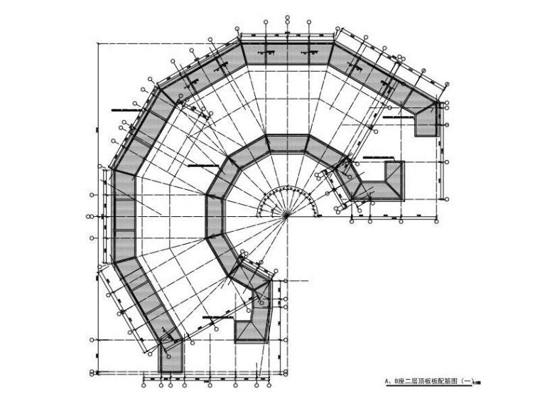 5层框架结构设计建筑图资料下载-1~2层商业购物街框架结构施工图(含建筑)